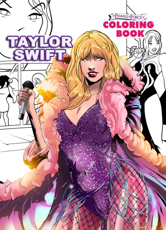 Female Force: Taylor Swift Color Book