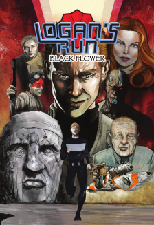 Logan\'s Run Black Flower #GN: Logan's Run Black Flower