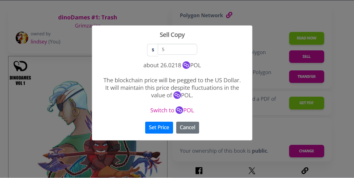 Sell your Crypto Comic