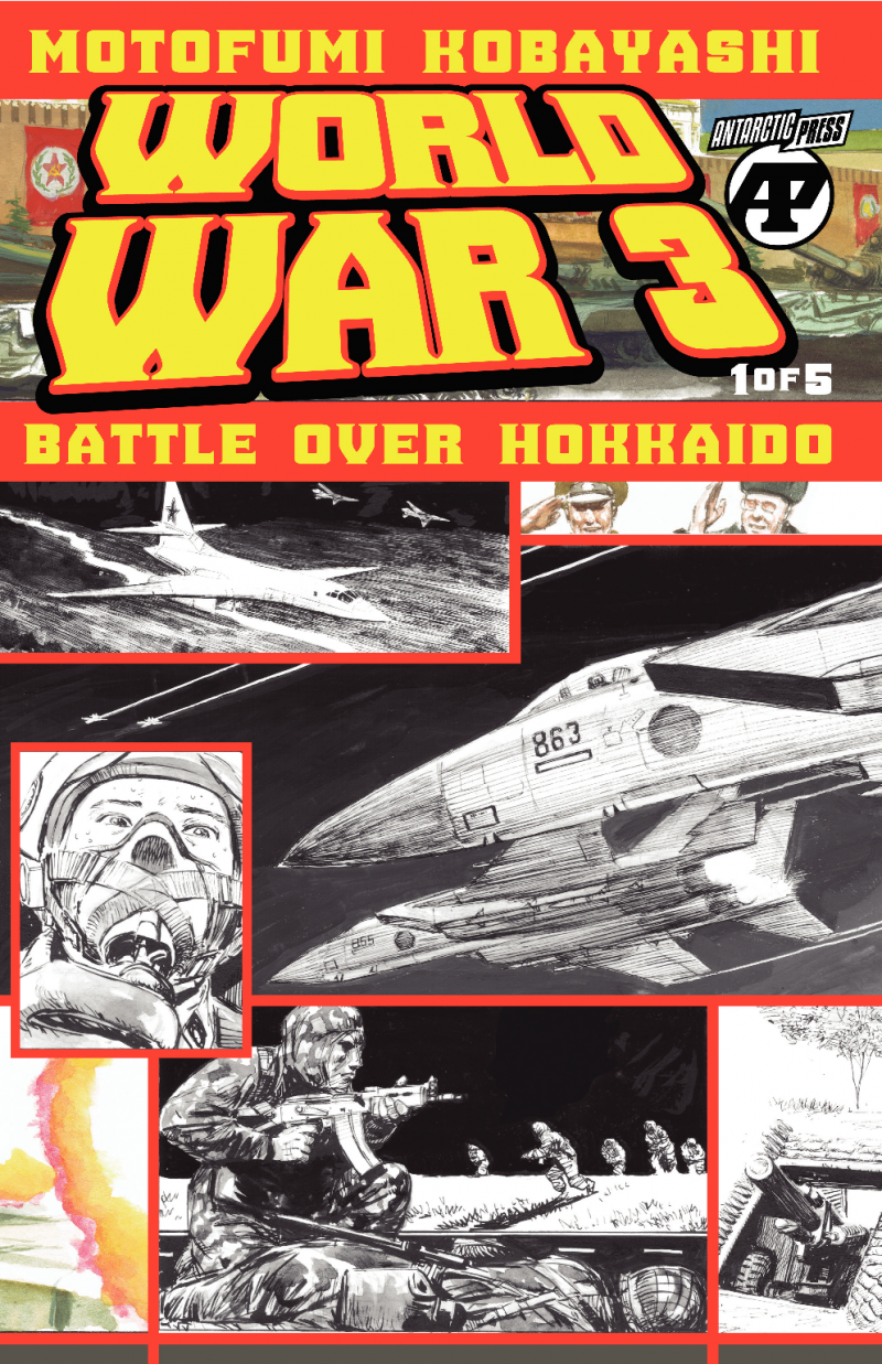 World War 3 Comic Battle over Hokkaido