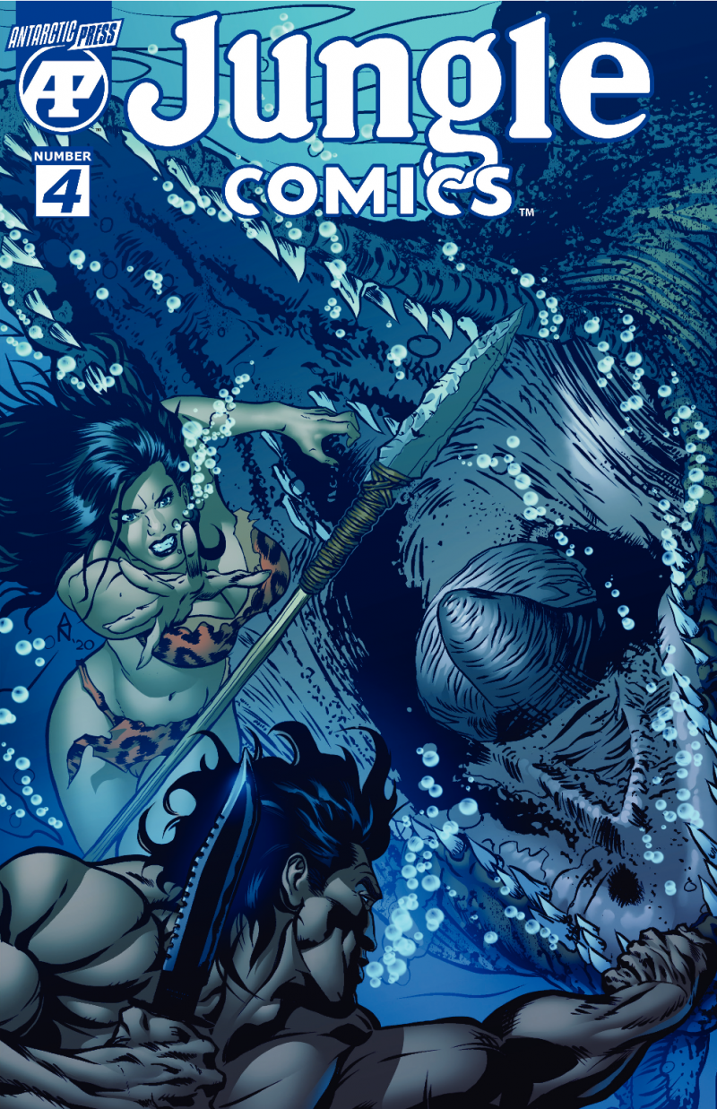 Digital collectible jungle comics