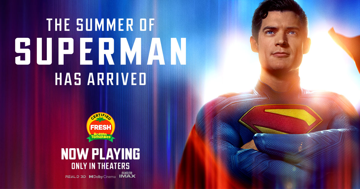 Superman Movie Poster 2025