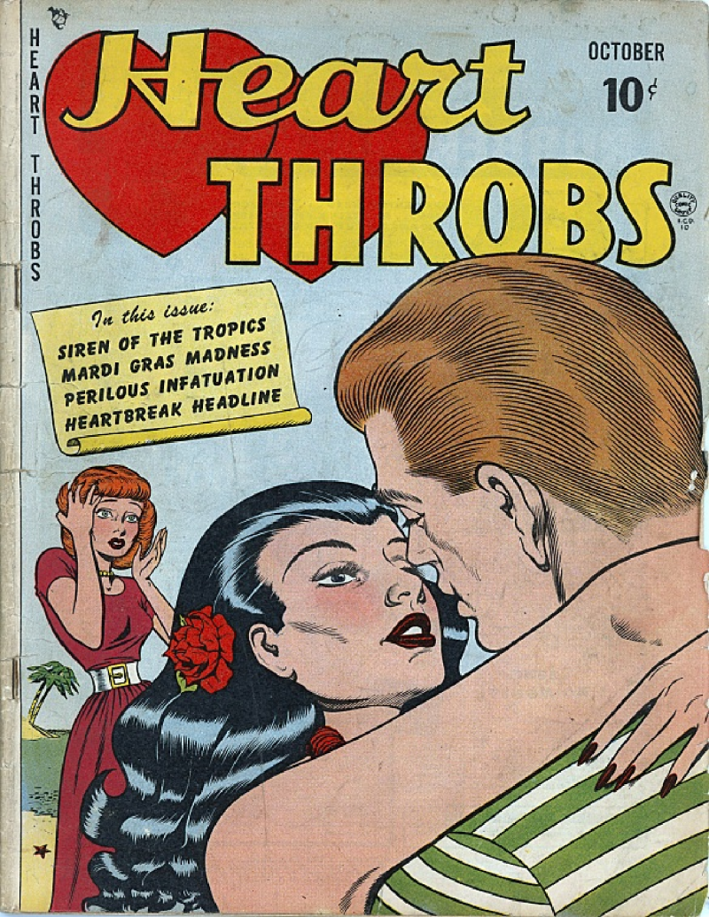 Heart Throbs cover Women in Comics